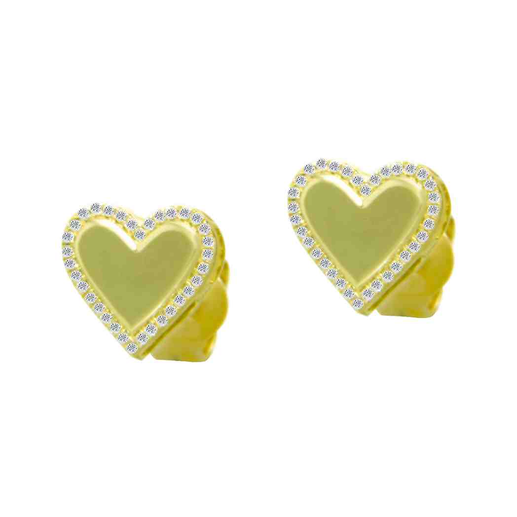 Heart Stud Earring ER23083A
